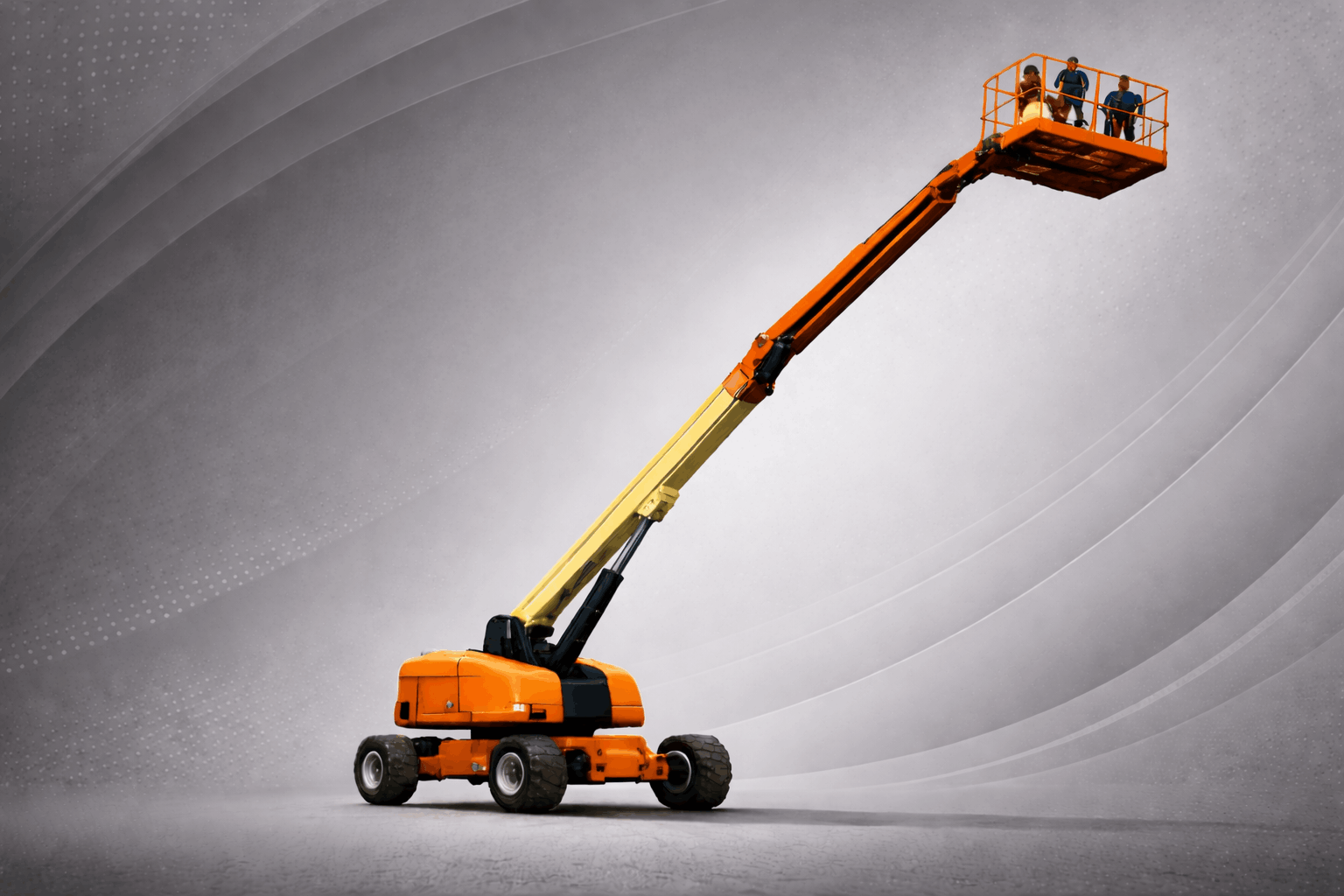 monthly manlift rental Dubai UAE