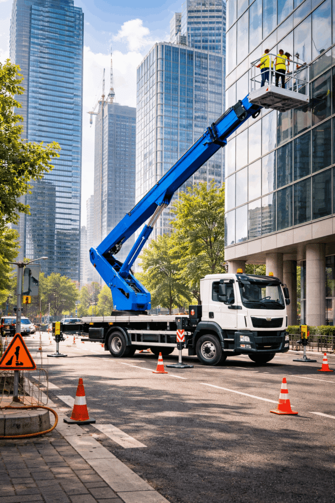 truck mounted lift Sharjah